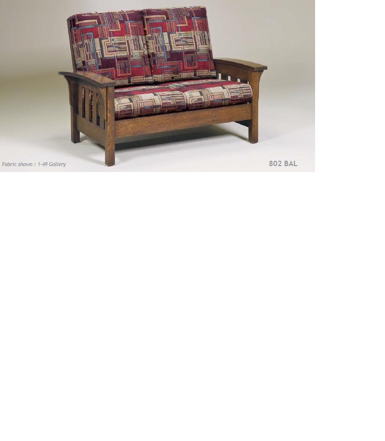 amish woodworking custom bow arm furniture image