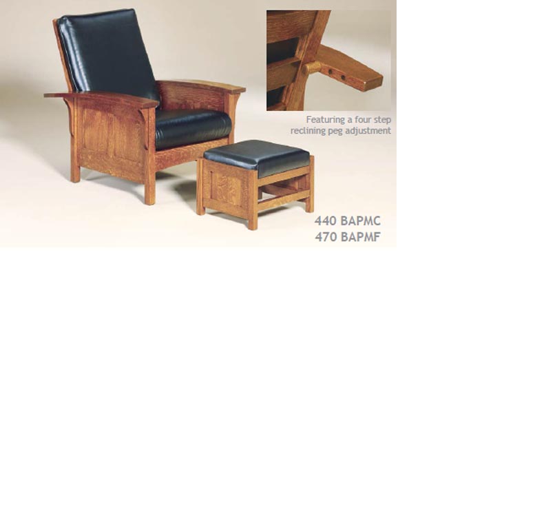 amish woodworking custom bow arm furniture image