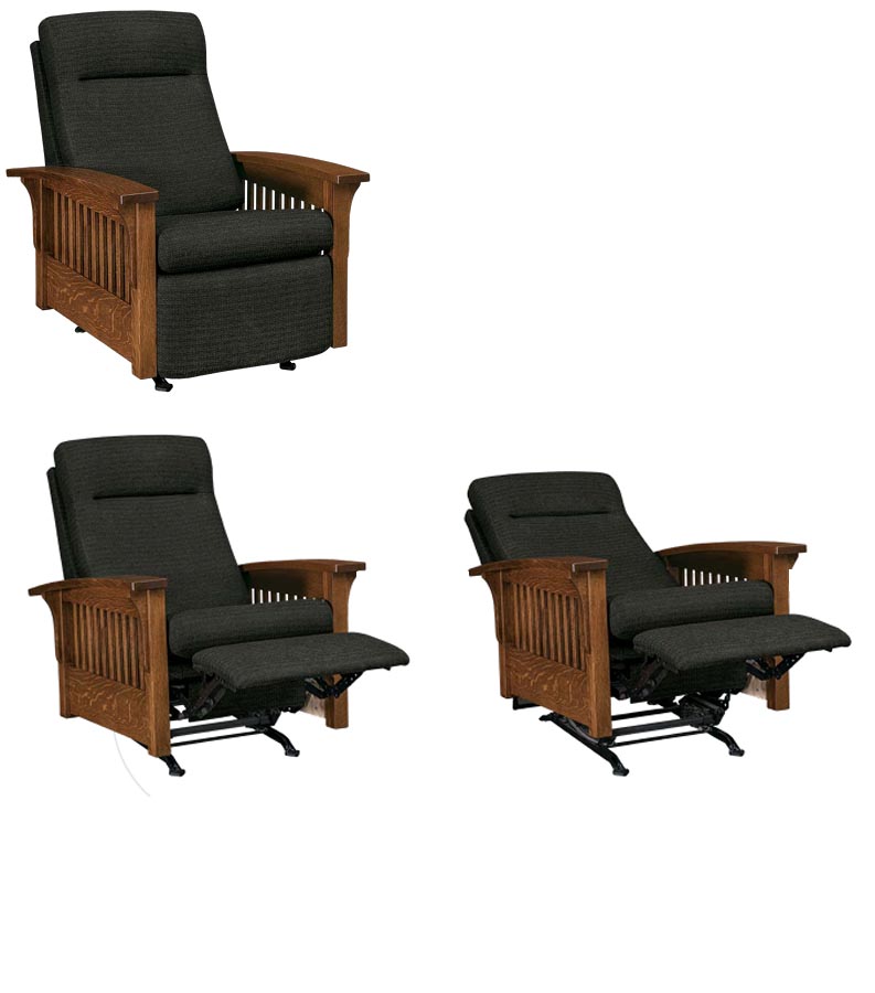 amish woodworking custom bow arm furniture image