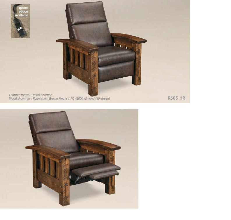 amish woodworking custom bow arm furniture image