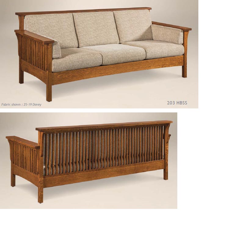 amish woodworking custom bow arm furniture image