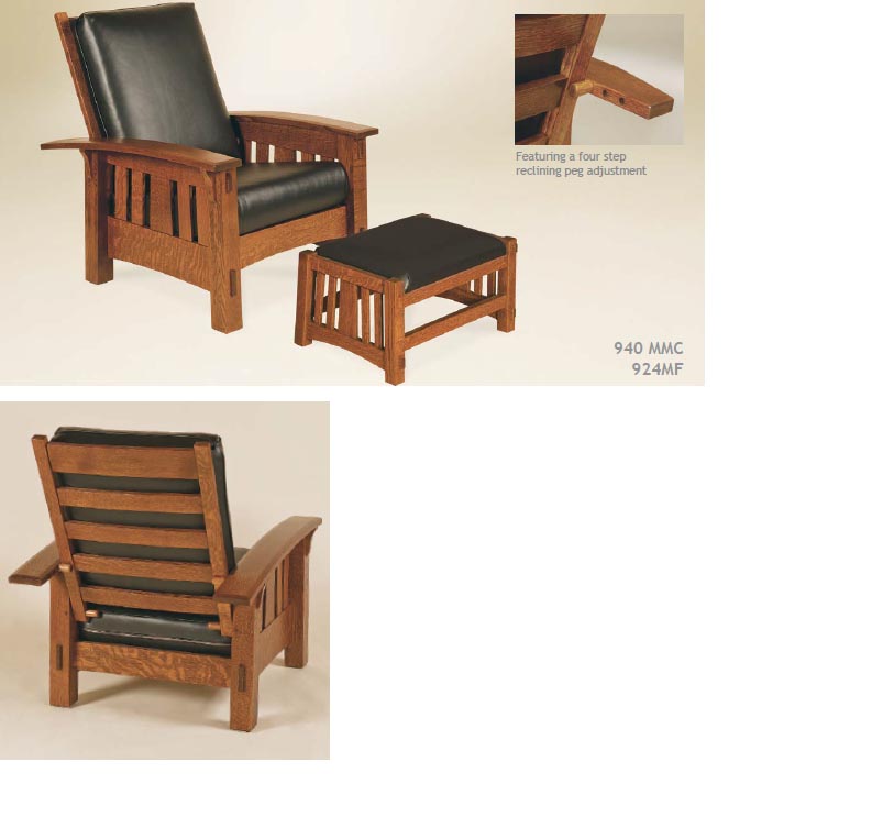 amish woodworking custom bow arm furniture image