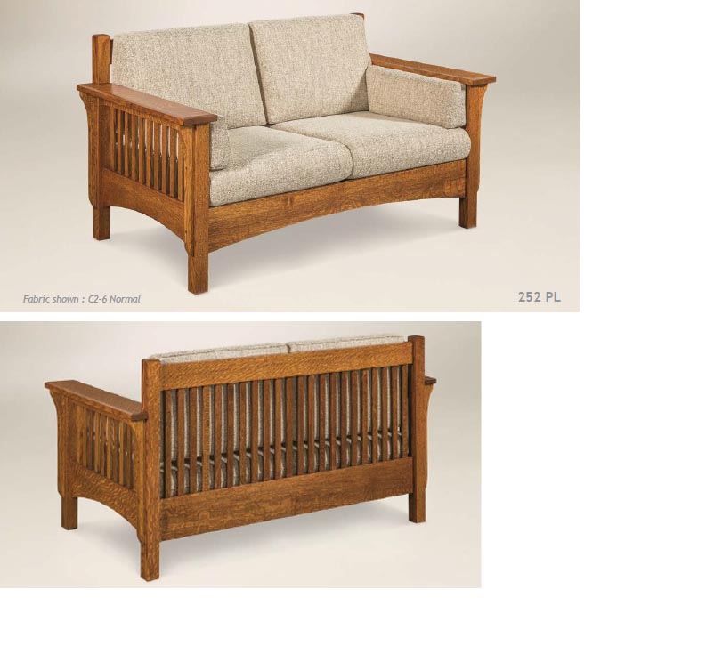 amish woodworking custom bow arm furniture image