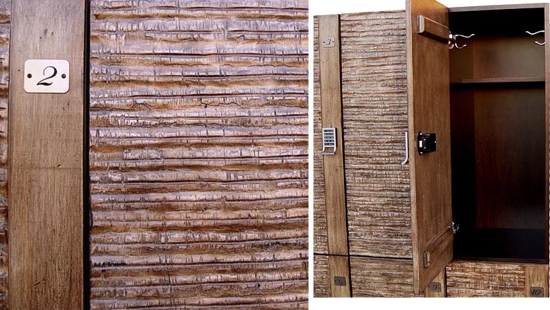 amish woodworking custom country club locker image