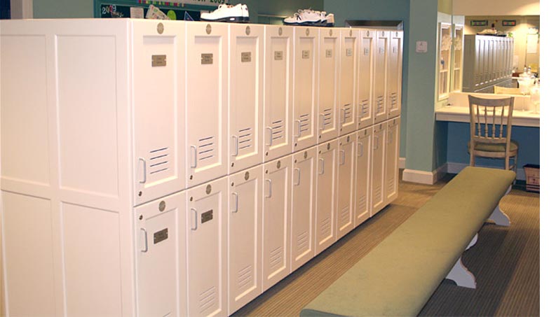 amish woodworking custom country club locker image