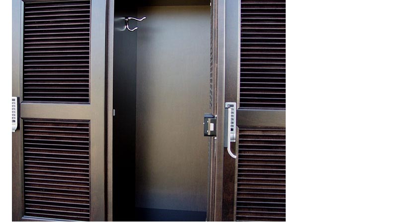 amish woodworking custom country club locker image