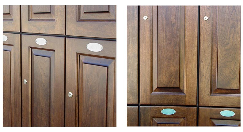 amish woodworking custom country club locker image