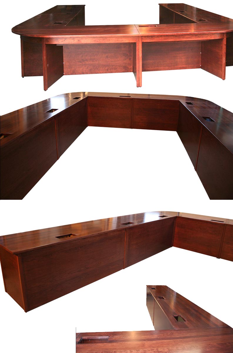 amish woodworking custom conference room table image