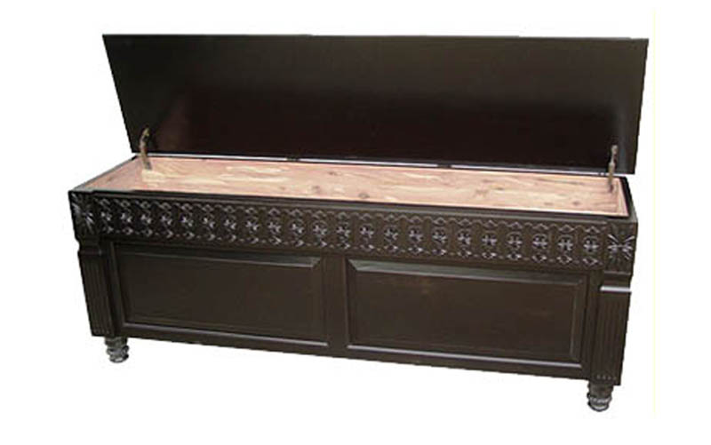 amish woodworking custom cedar chest image