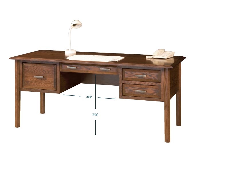 amish woodworking custom desk image