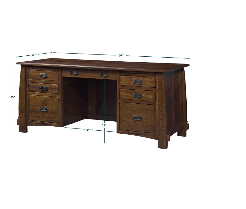 amish woodworking custom desk image