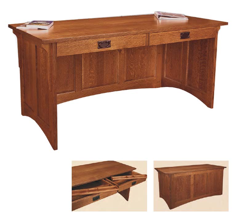 amish woodworking custom desk image