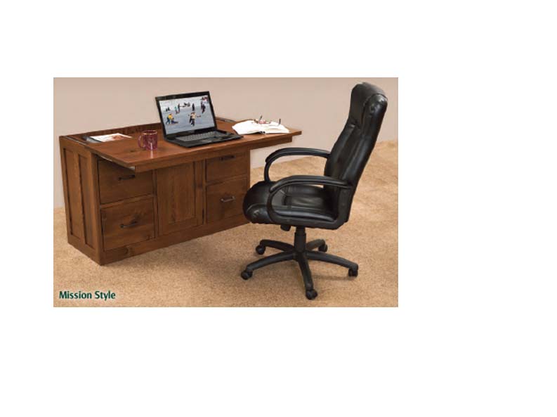 amish woodworking custom desk image