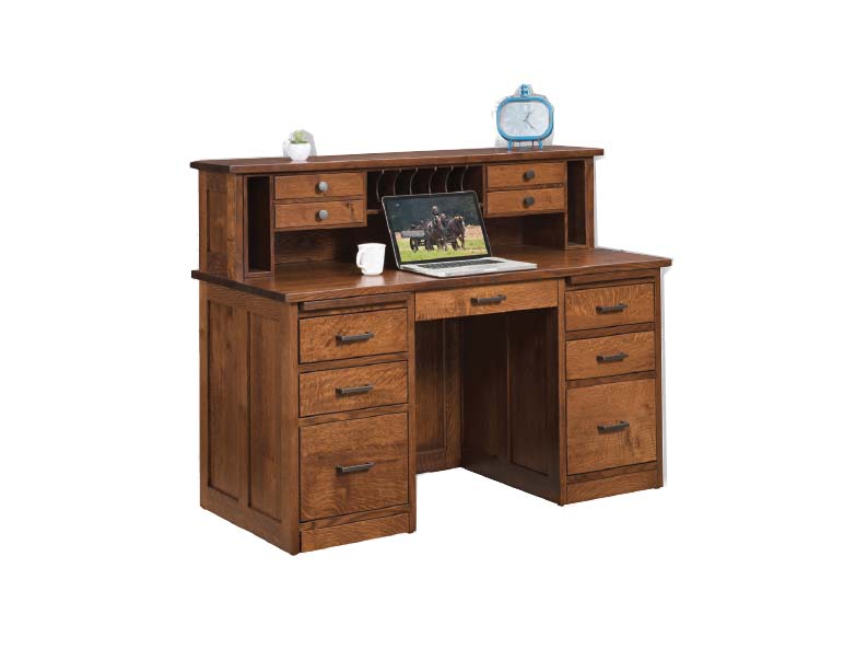 amish woodworking custom desk image