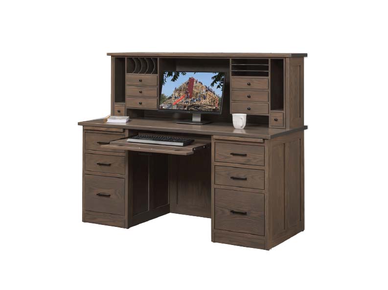 amish woodworking custom desk image