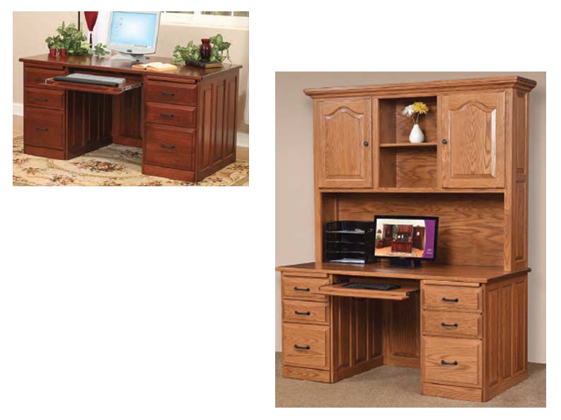 amish woodworking custom desk image
