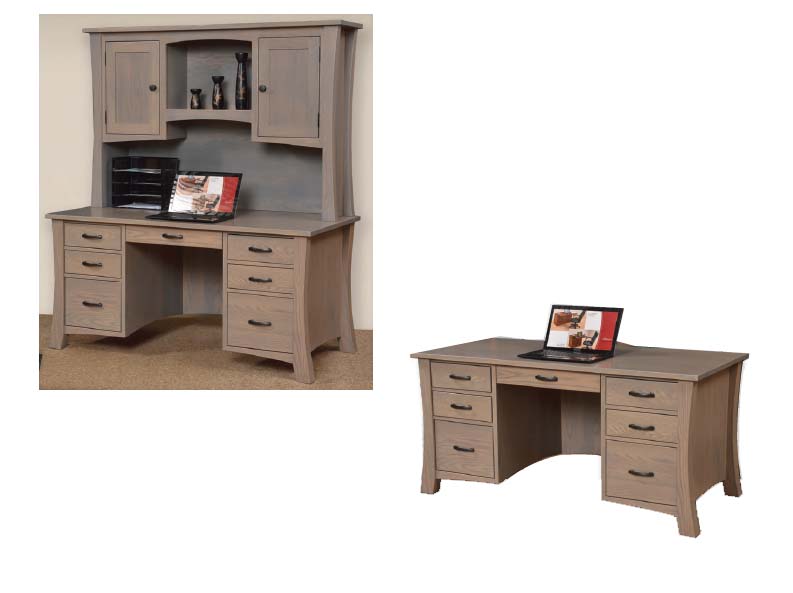 amish woodworking custom desk image