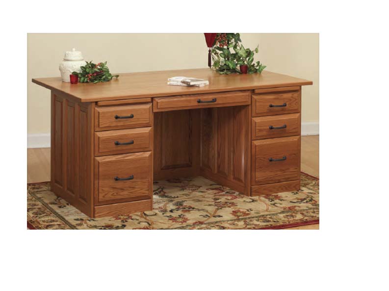 amish woodworking custom desk image