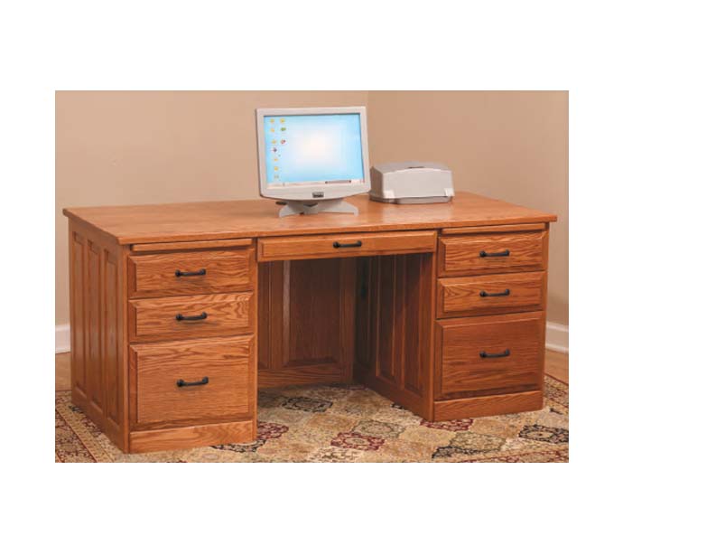 amish woodworking custom desk image