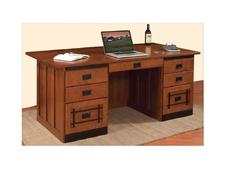 amish woodworking custom desk image