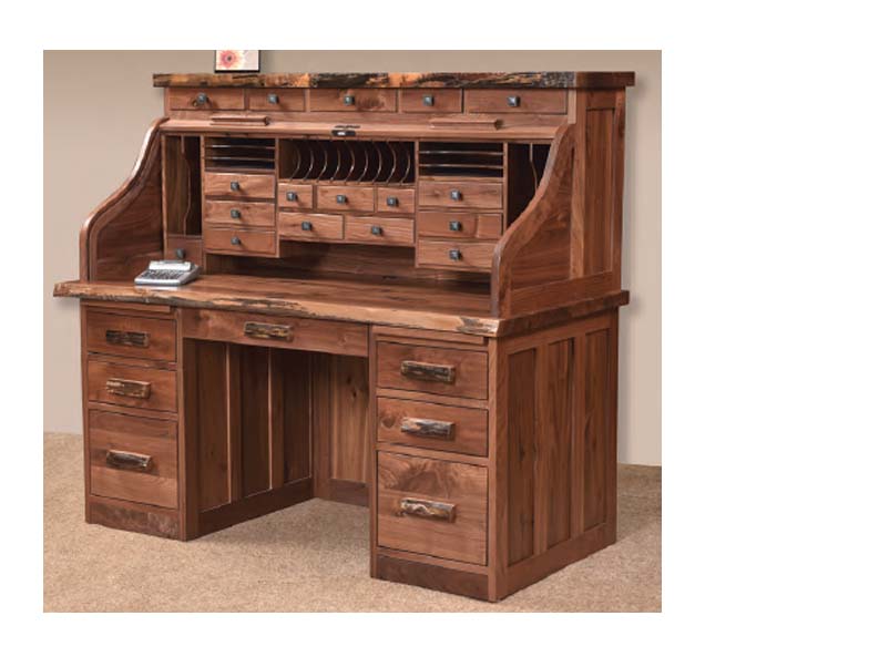 amish woodworking custom desk image