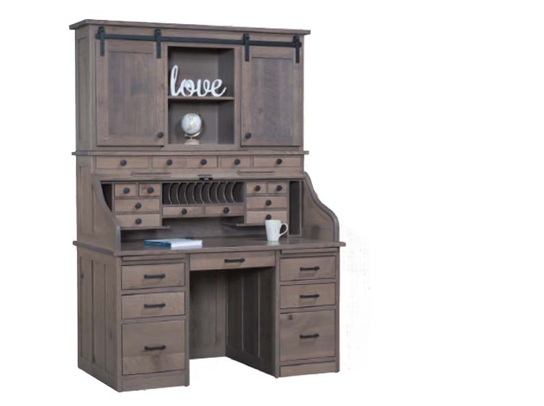amish woodworking custom desk image