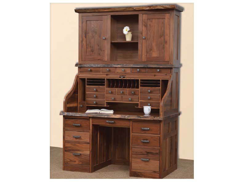 amish woodworking custom desk image