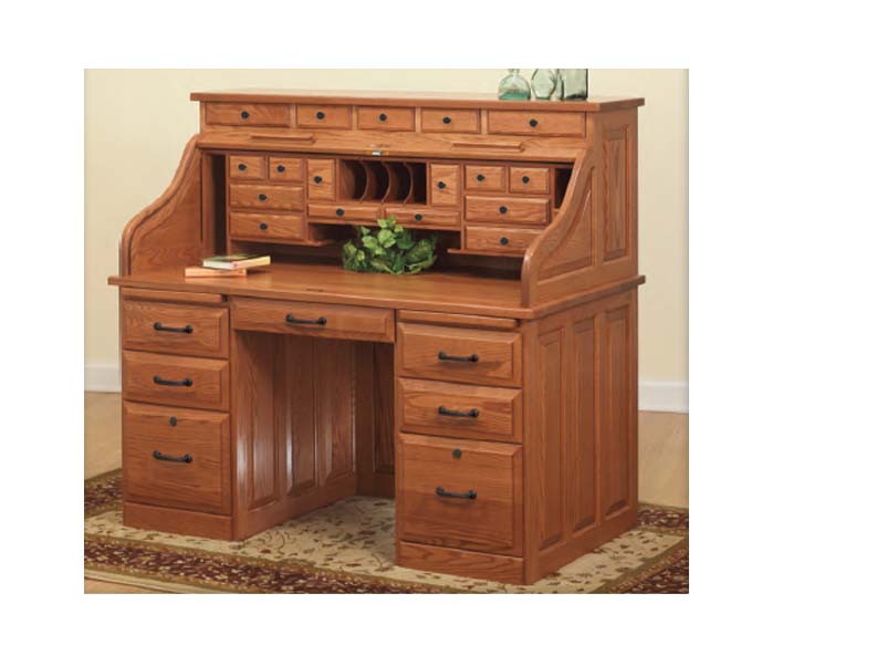 amish woodworking custom desk image