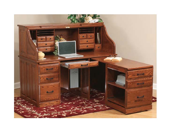 amish woodworking custom desk image