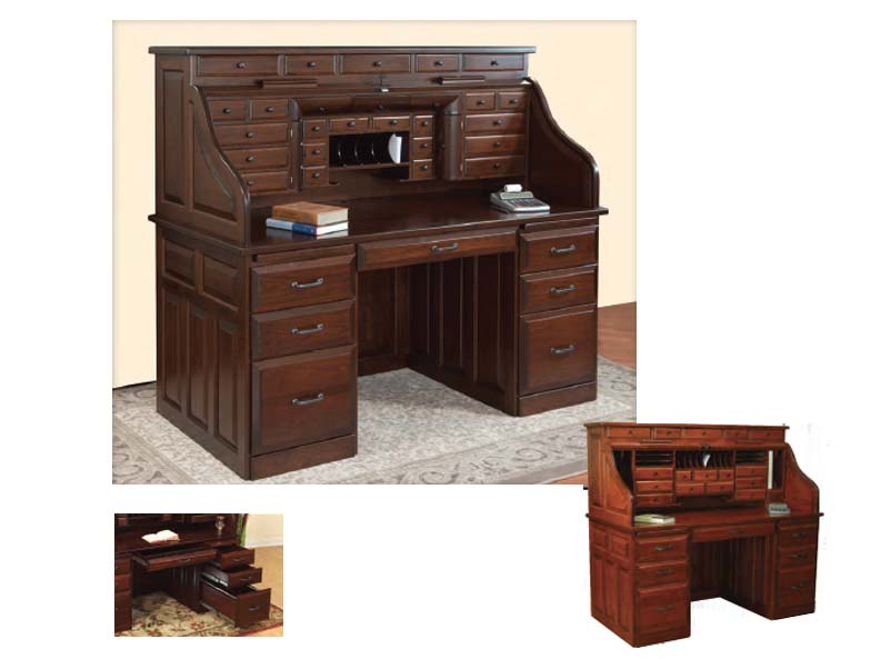 amish woodworking custom desk image