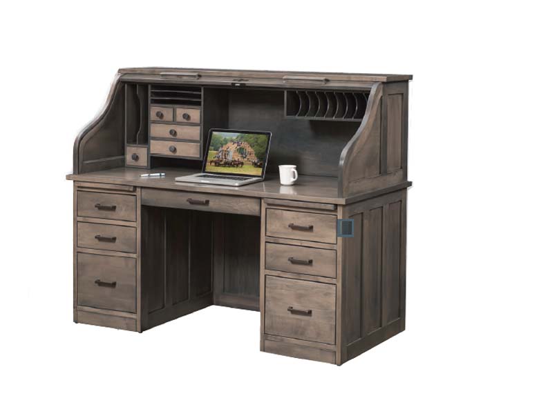 amish woodworking custom desk image