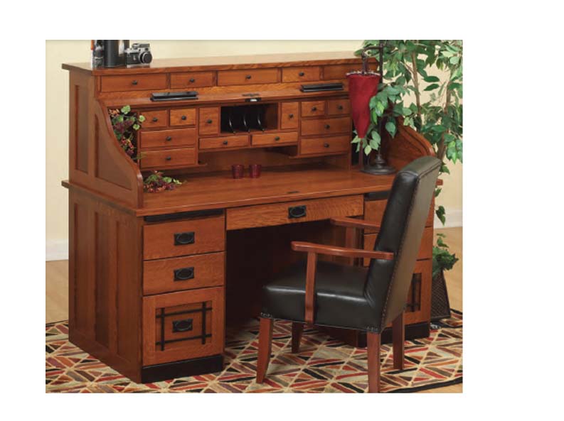 amish woodworking custom desk image