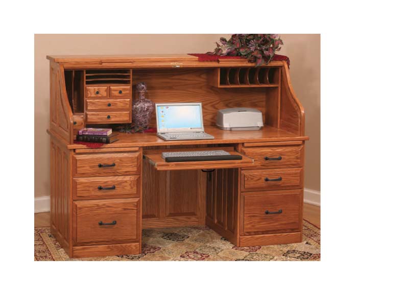 amish woodworking custom desk image
