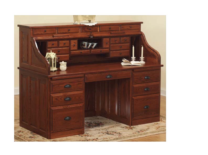 amish woodworking custom desk image