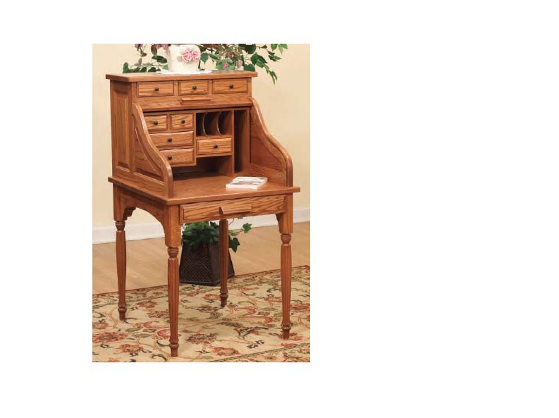 amish woodworking custom desk image