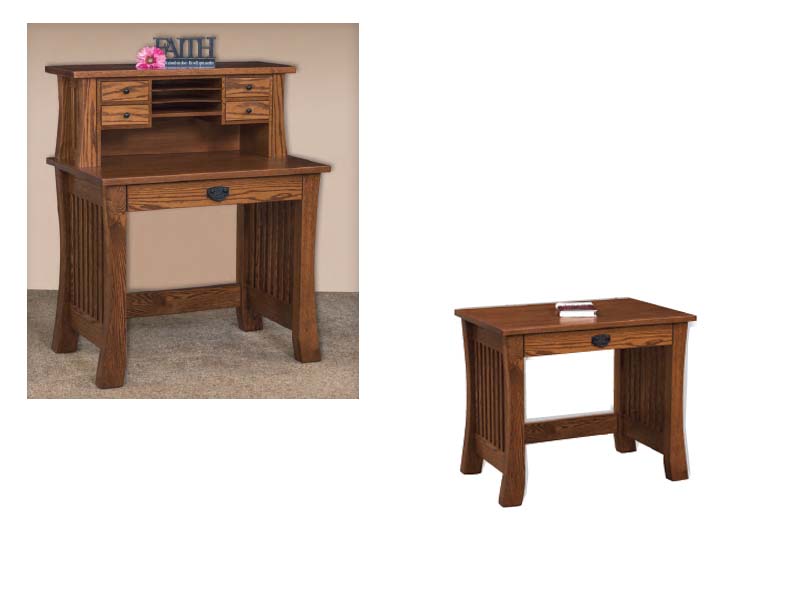amish woodworking custom desk image