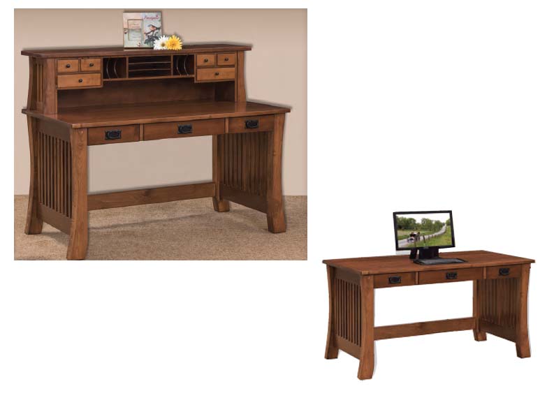 amish woodworking custom desk image