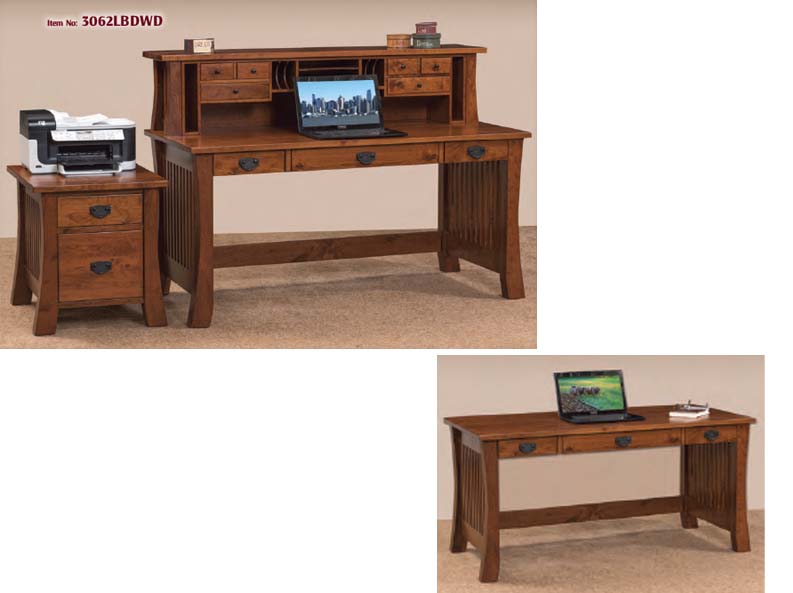 amish woodworking custom desk image