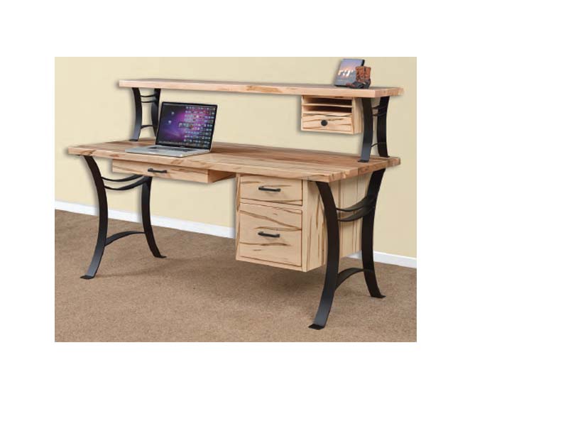 amish woodworking custom desk image