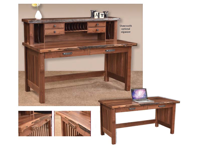 amish woodworking custom desk image