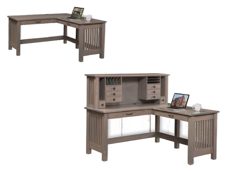 amish woodworking custom desk image