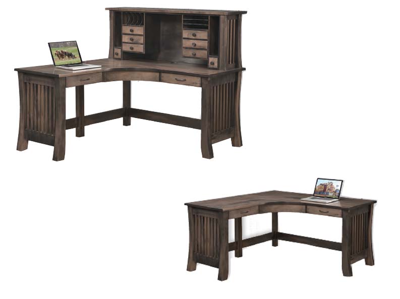 amish woodworking custom desk image