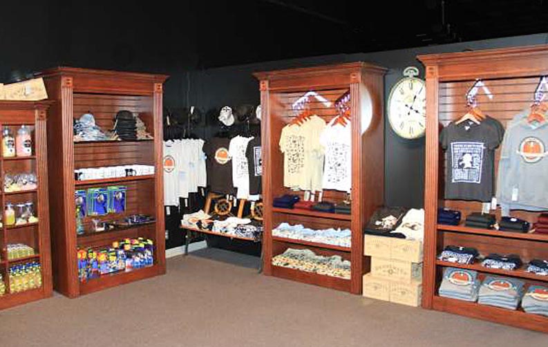 amish woodworking custom display cabinet image