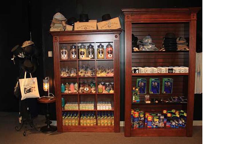 amish woodworking custom display cabinet image