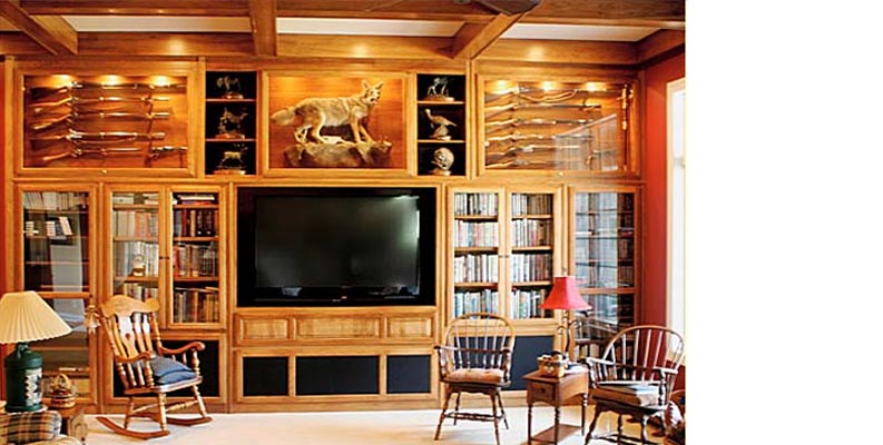 amish woodworking custom bookcase image