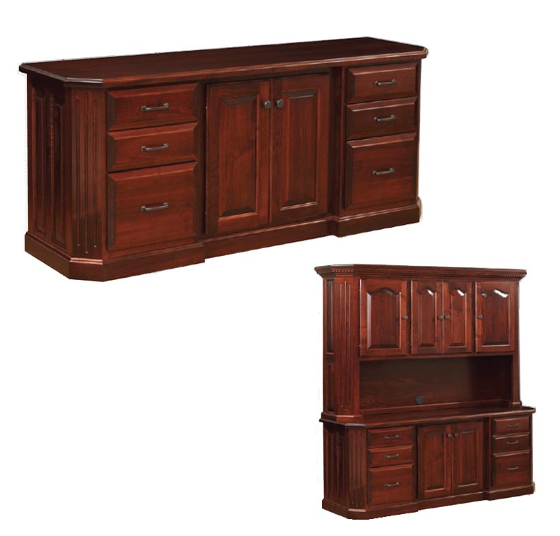 amish woodworking custom hutches & buffets image