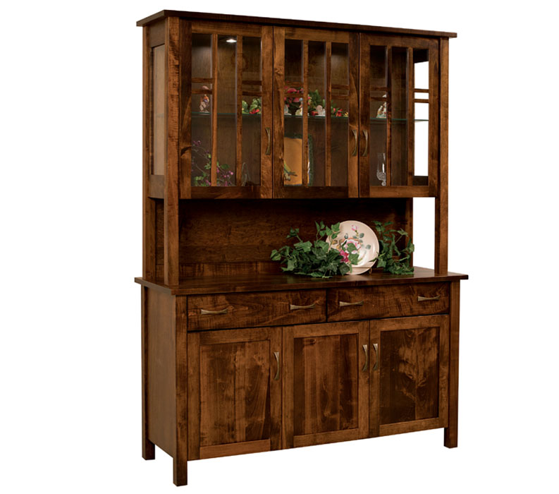 amish woodworking custom hutches & buffets image