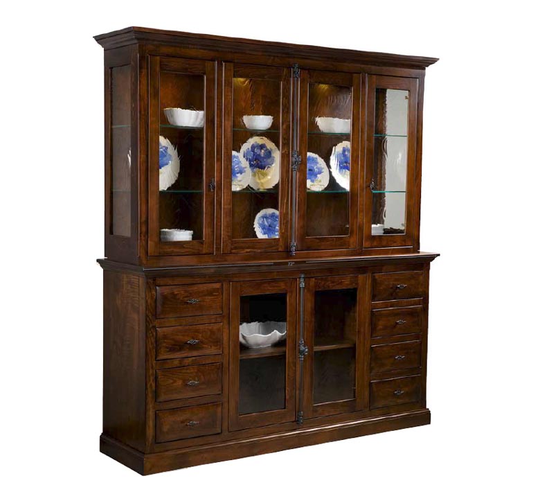 amish woodworking custom hutches & buffets image