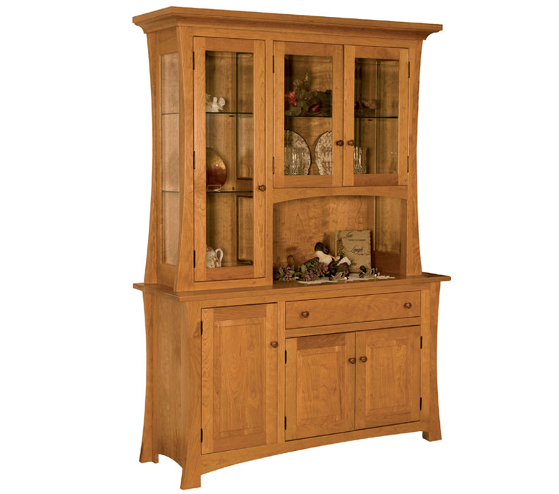 amish woodworking custom hutches & buffets image