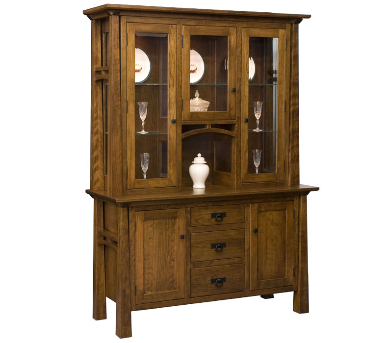 amish woodworking custom hutches & buffets image